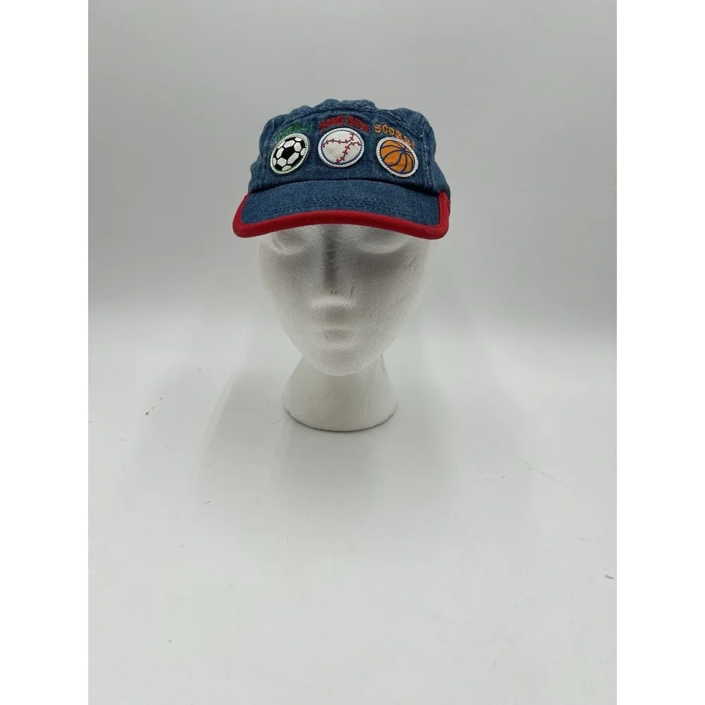 Infant Denim Sports Baseball Soccer Basketball Adjustable Strap Hat Cap Cotton